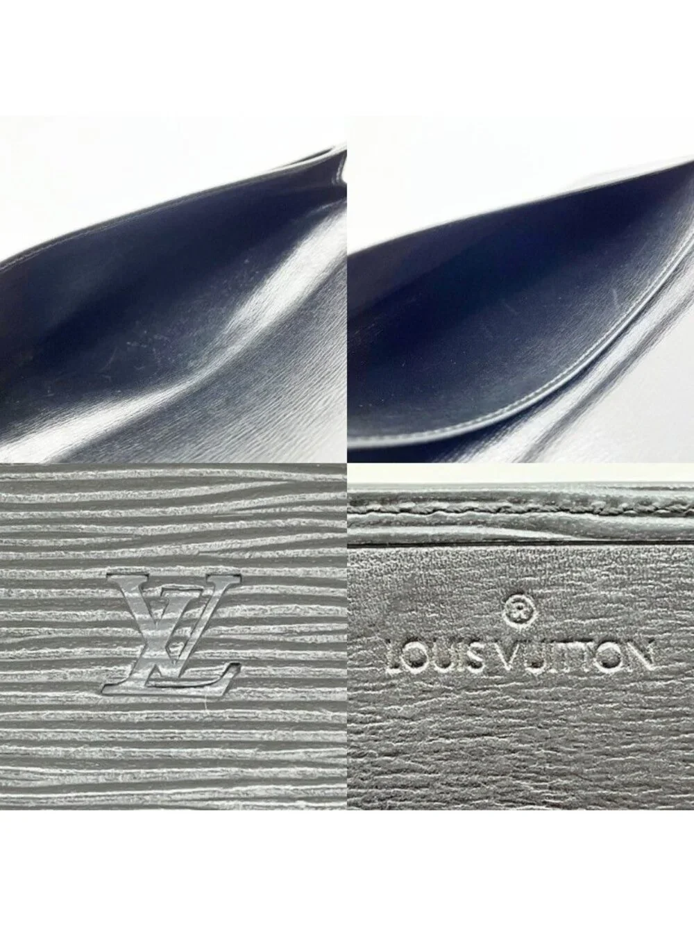 Louis Vuitton Billfold Wallet Epi Black